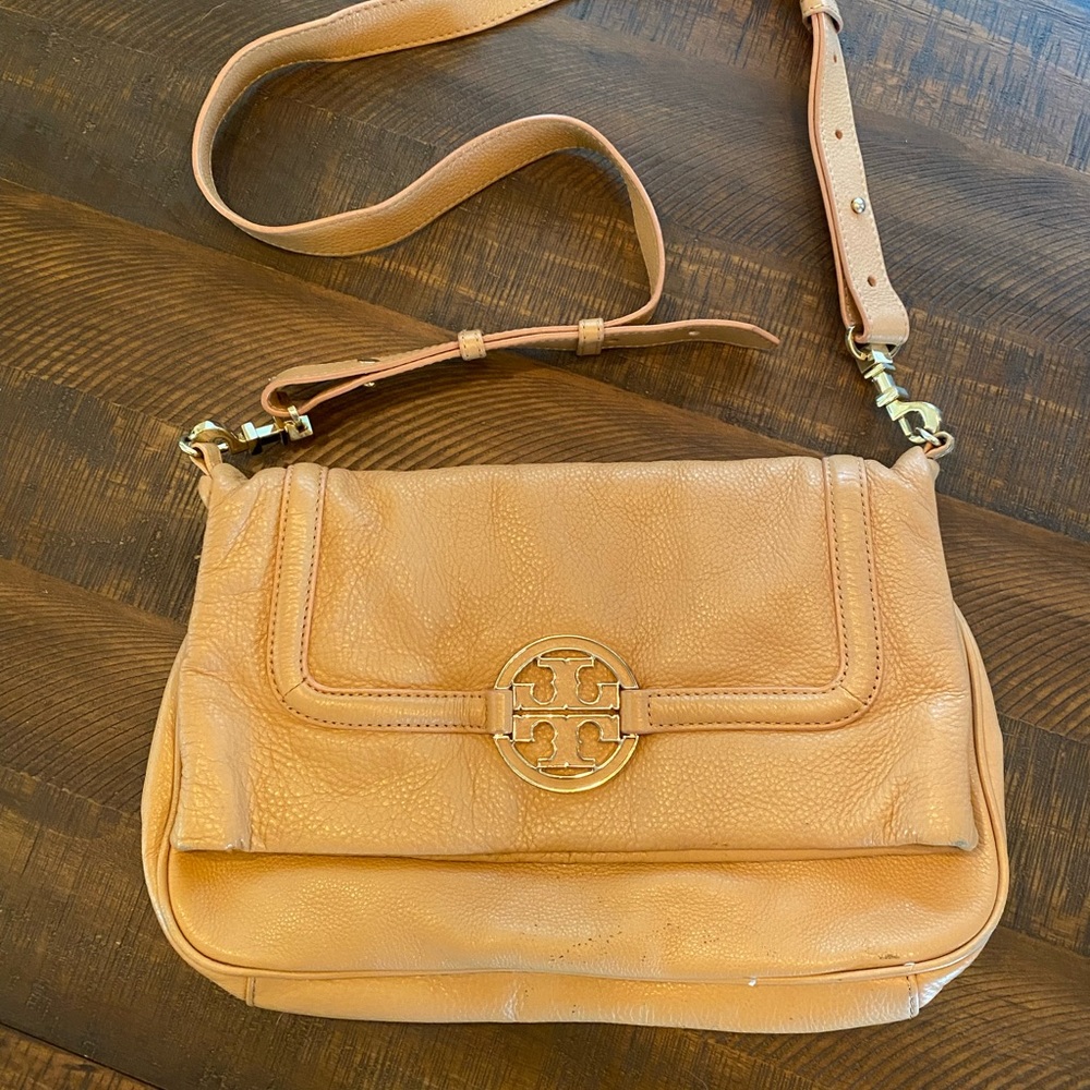 Tory Burch Amanda Fold Over Crossbody Purse